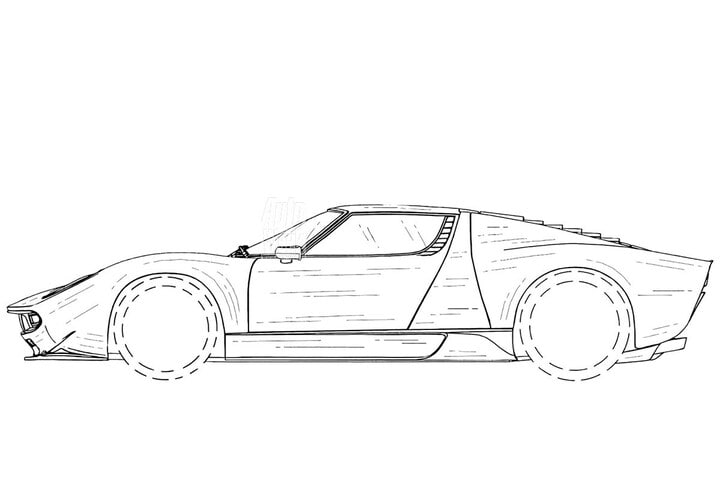 Lamborghini Miura Ares Design