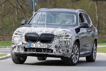 BMW iX3 spyshots