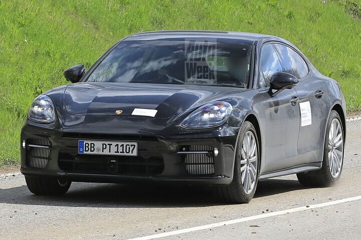 Porsche Panamera spyshots