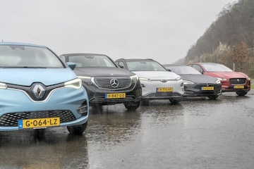 EV's multitest dubbeltest elektrisch EV Tesla