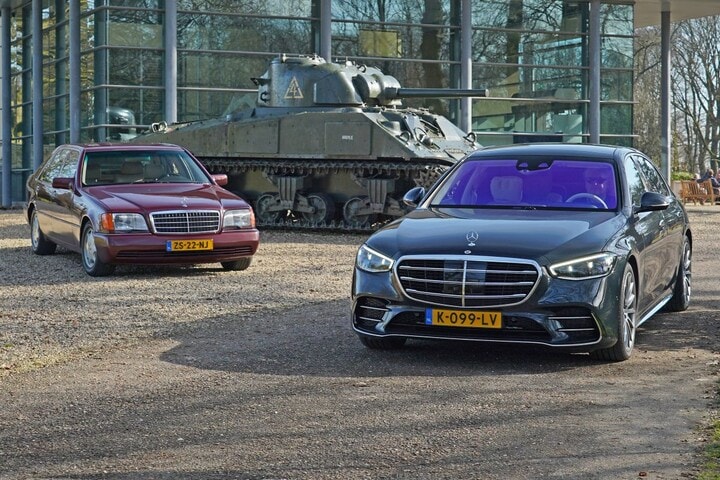 Mercedes-Benz S-klasse W140 en W223