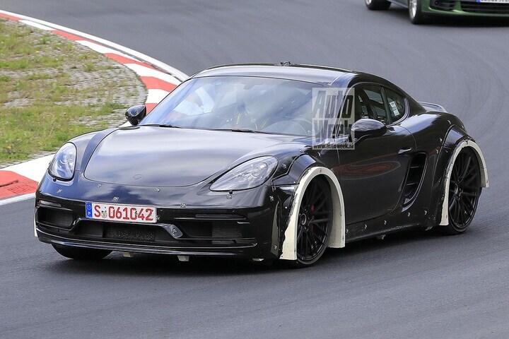 Spyshots Porsche 718 Cayman