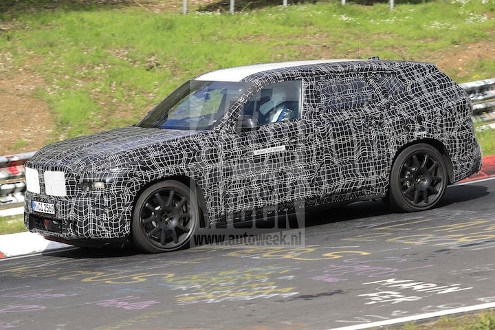 BMW X8 spyshots