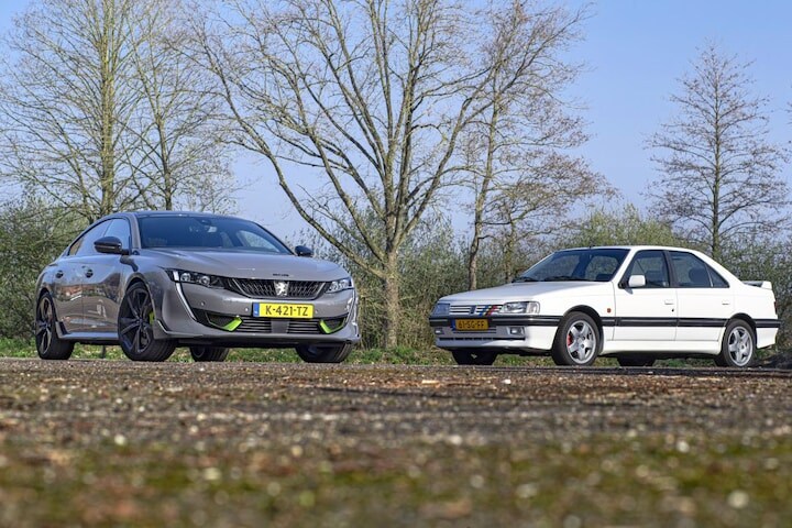 Peugeot 508 PSE vs. Peugeot 405 T16