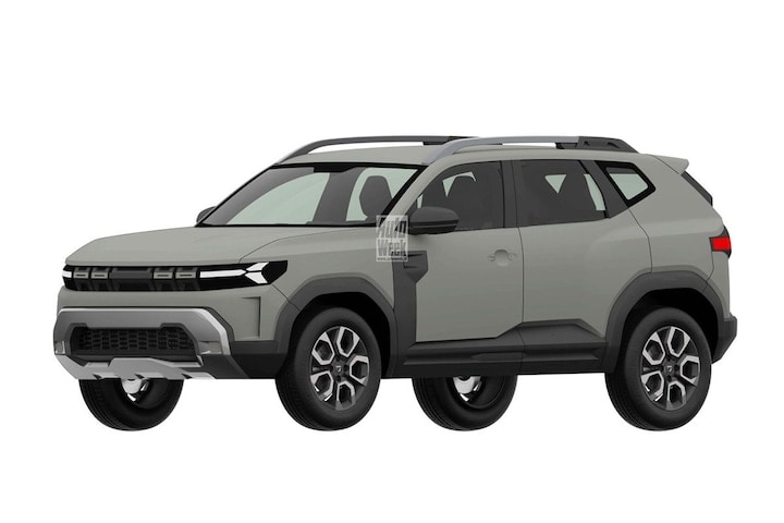 Patentplaten Dacia Bigster