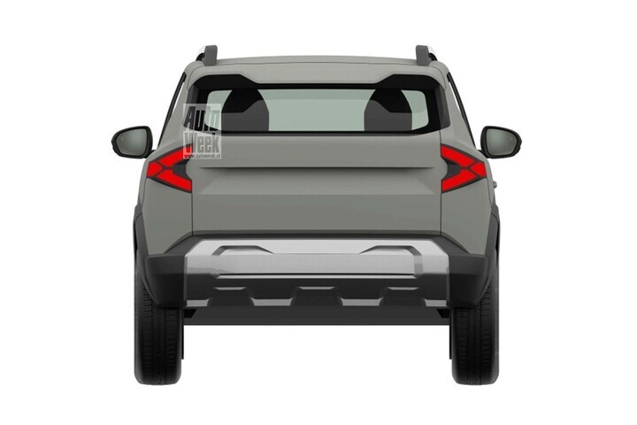 Patentplaten Dacia Bigster