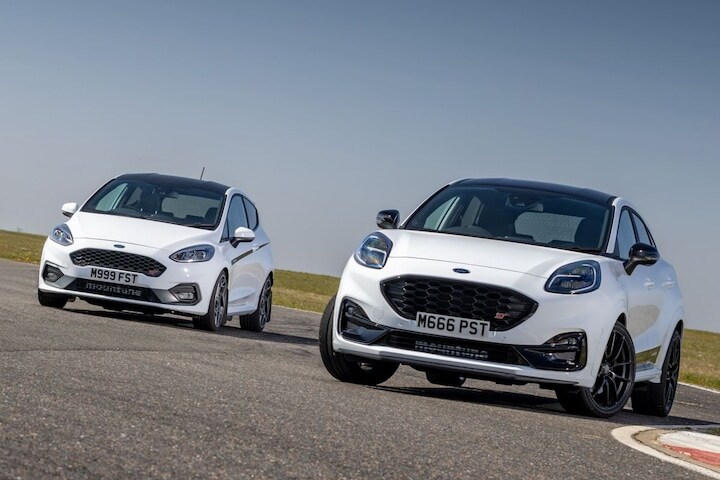 Ford Fiesta ST en Puma ST Mountune
