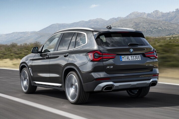 BMW X3 facelift