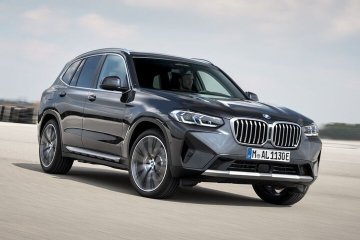 BMW X3 facelift