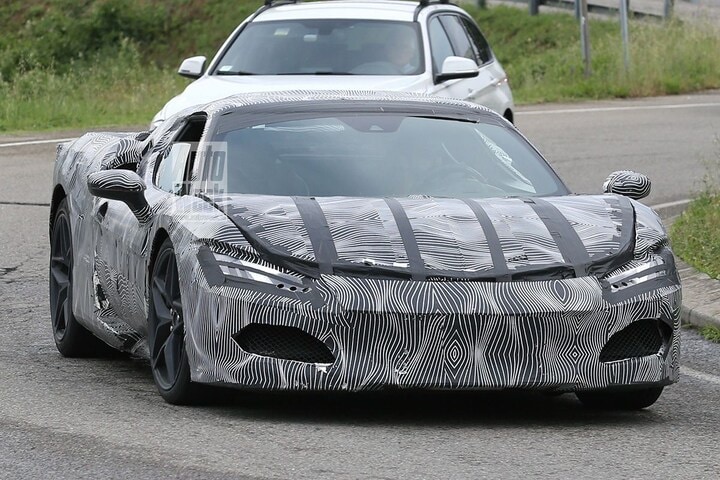 Ferrari spyshots Dino