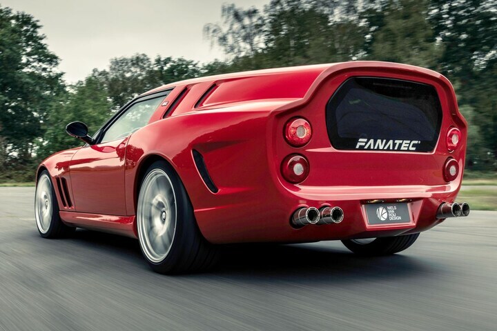 Niels van Roij Design Ferrari Breadvan Hommage
