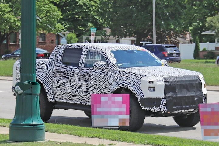 Spyshots Ford Ranger Raptor