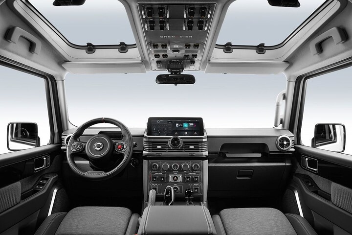 Ineos Grenadier interieur