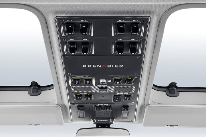 Ineos Grenadier interieur
