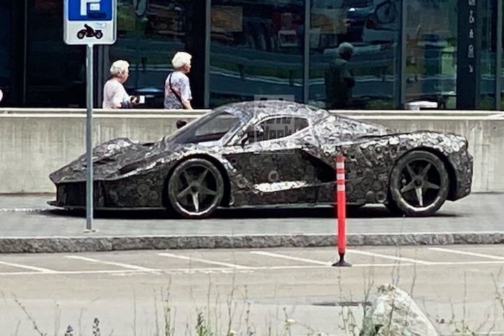 Ferrari LaFerrari-opvolger spyshots