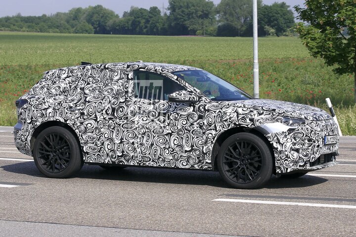 Audi Q6 e-tron spyshots