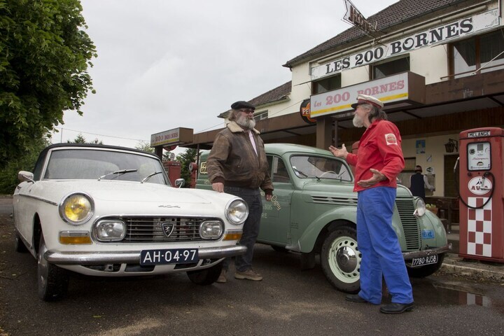 Rit naar Côte d'Azur Peugeot 404 cabrio