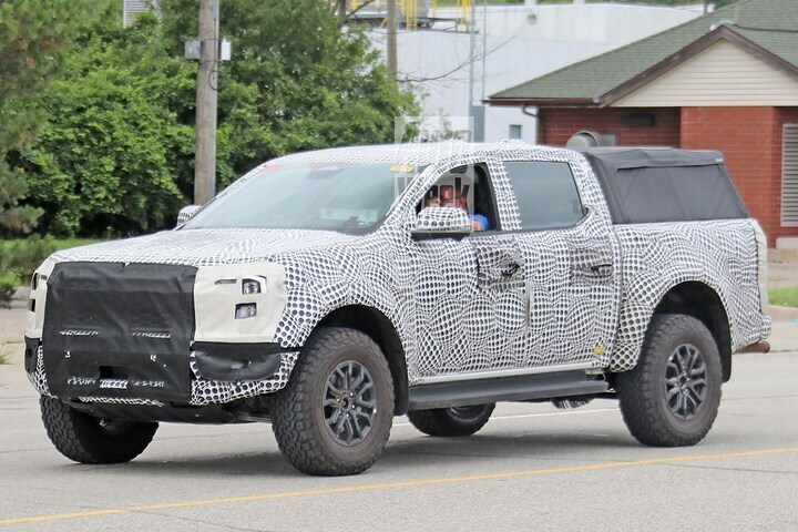 Spyshots Ford Ranger Raptor
