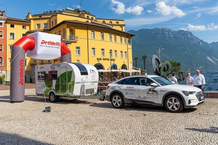 Dethleffs e-Home Coco caravan