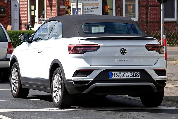 Spyshots Volkswagen T-Roc Cabrio