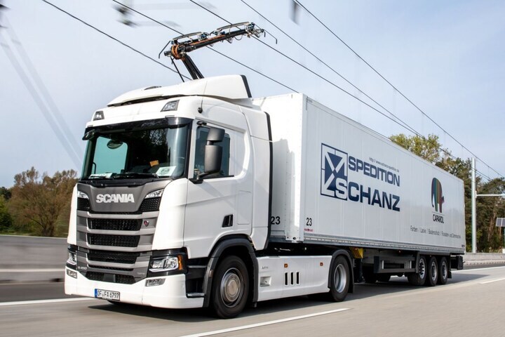Trolleyvrachtwagen
