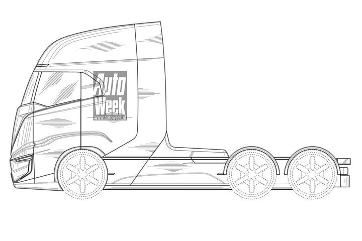 Nikola patent Tre Cabover