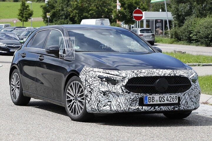 Spyshots Mercedes-Benz A-klasse