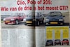 Clio, Polo, 205