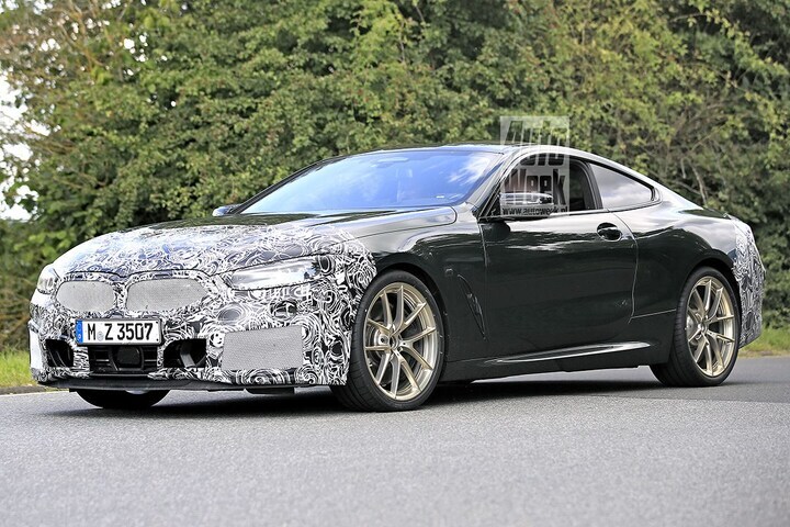 Spyshots BMW 8-serie Coupé