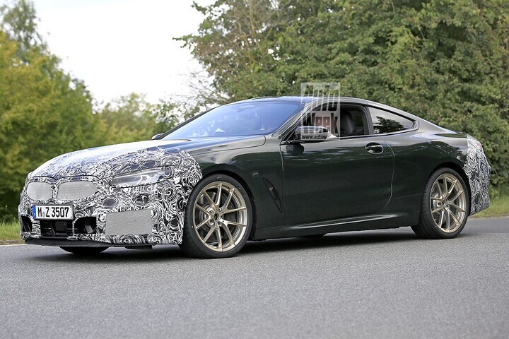 Spyshots BMW 8-serie Coupé