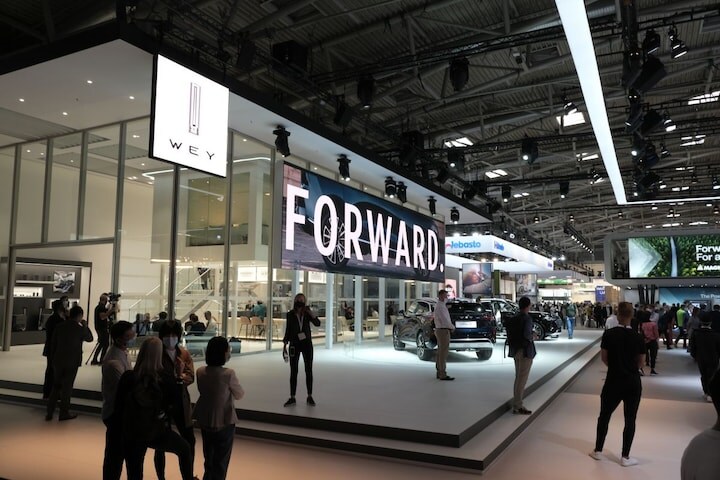 IAA München 2021 Wey Coffee EV