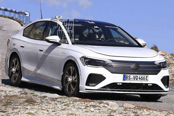 Volkswagen ID Aero spyshots