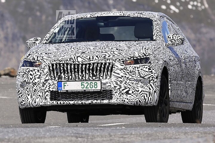 Spyshots Skoda 'Slavia'