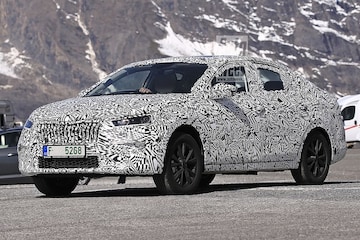 Spyshots Skoda 'Slavia'