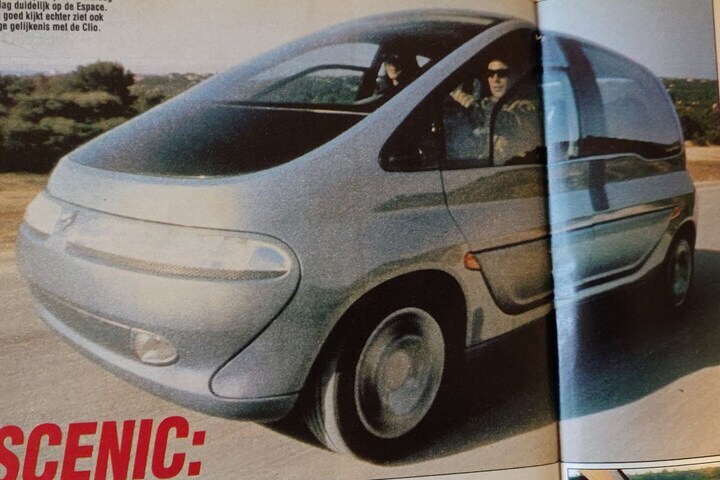 Renault Scénic vooruitblik 1991