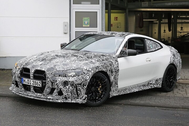Spyshots BMW M4 CSL