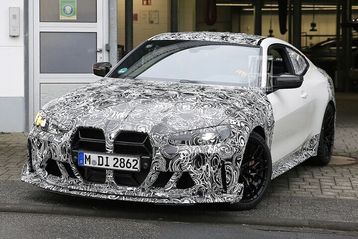 Spyshots BMW M4 CSL
