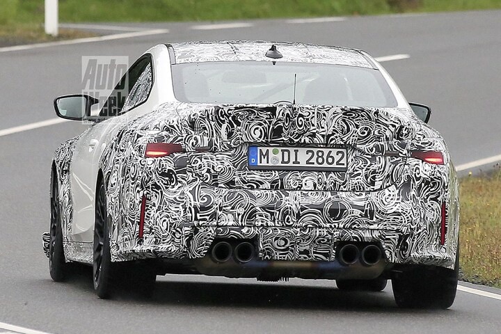 Spyshots BMW M4 CSL