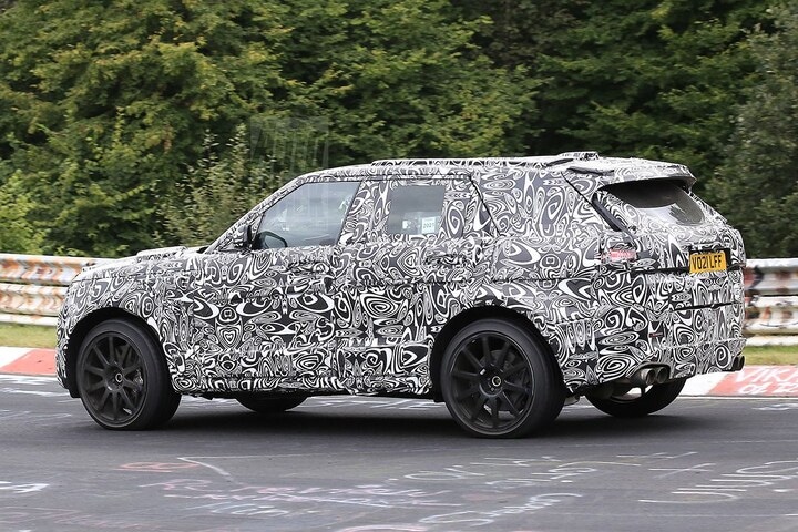 Spyshots Land Rover Range Rover SVR