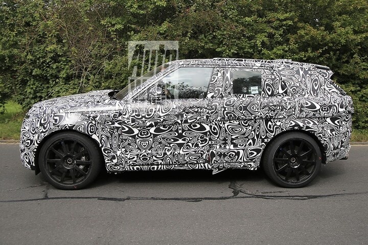 Spyshots Land Rover Range Rover SVR
