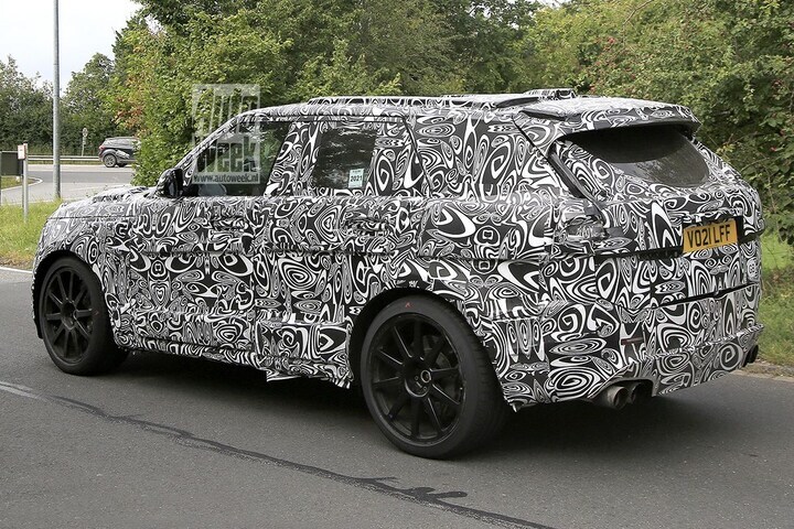 Spyshots Land Rover Range Rover SVR