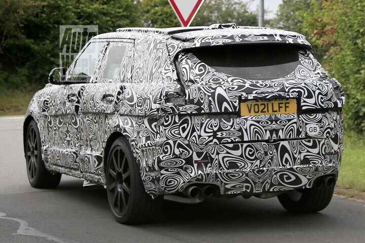 Spyshots Land Rover Range Rover SVR