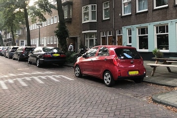 Parkeren Amsterdam straat