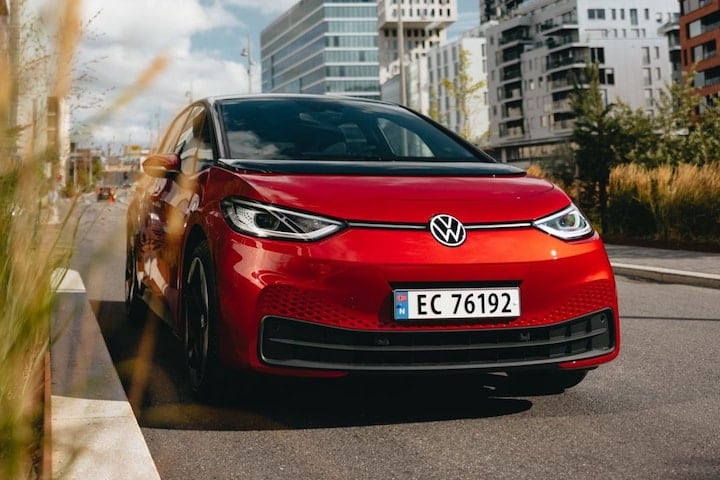 EV elektrische auto Noorwegen Oslo