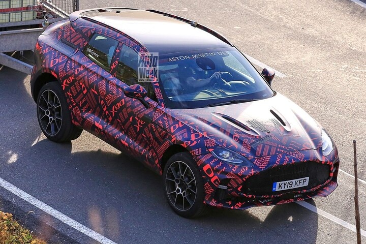 Spyshots Aston Martin DBX S