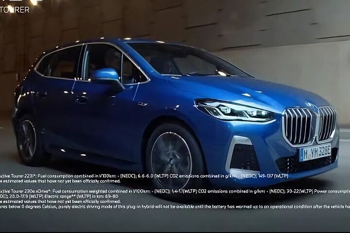 BMW 2-serie Tourer gelekt