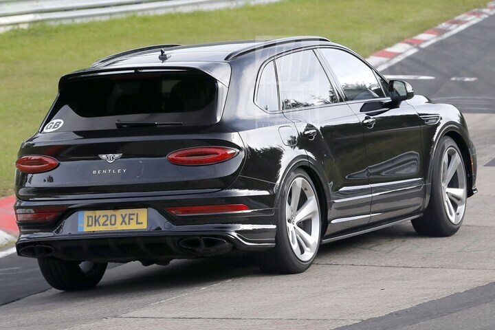 Bentley Bentayga Spyshots