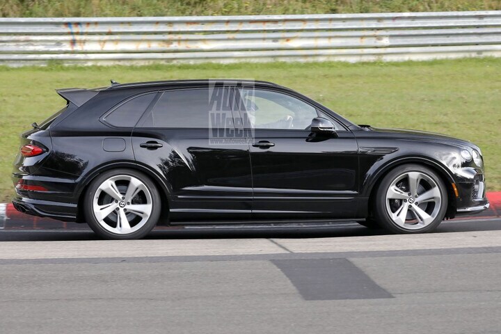 Bentley Bentayga Spyshots