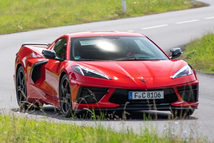 Chevrolet Corvette in Europa minder sterk