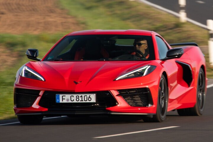 Chevrolet Corvette in Europa minder sterk